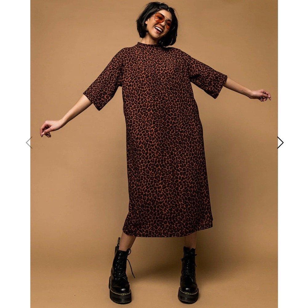 Leopard Oversized Dress